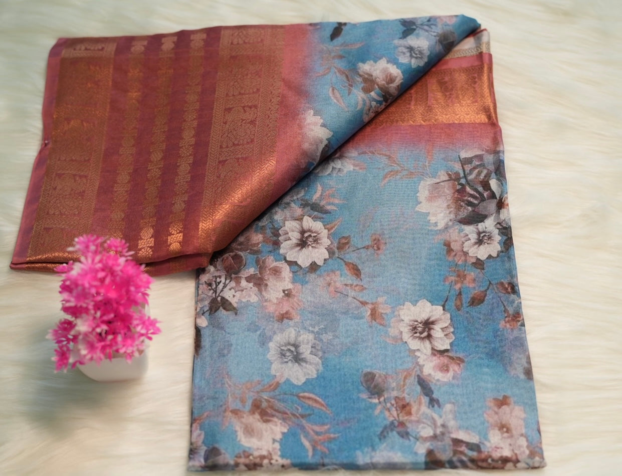 Digital Dola Saree | SSDS184