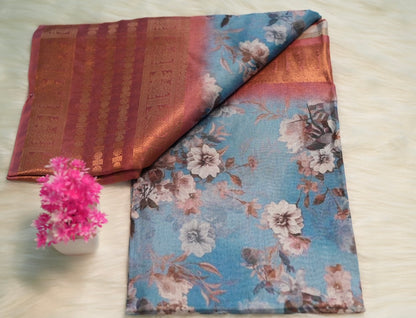 Digital Dola Saree | SSDS184