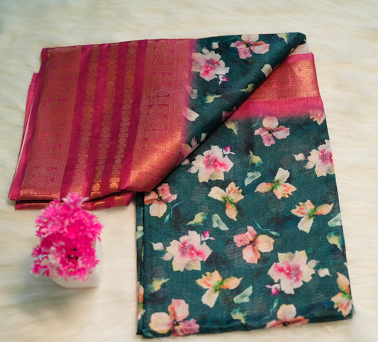 Digital Dola Saree | SSDS184
