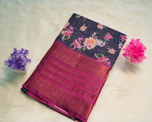Digital Dola Saree | SSDS184