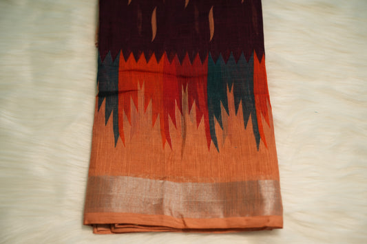 Temple Boarder Saree | SSBS185