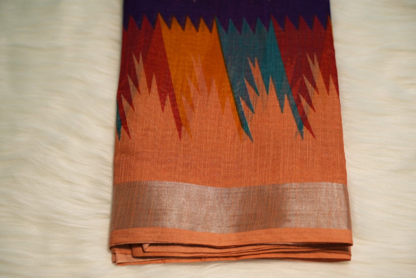 Temple Boarder Saree | SSBS185