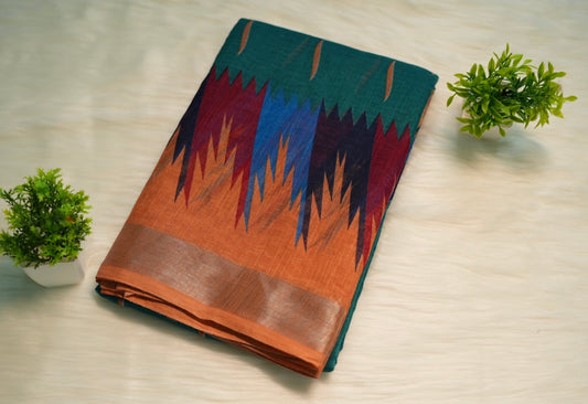 Temple Boarder Saree | SSBS185