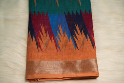 Temple Boarder Saree | SSBS185