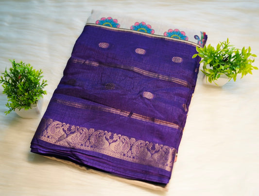 Gaja Dola Silk  Saree | SSDS185