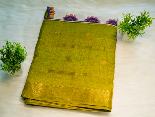 Gaja Dola Silk Saree | SSDS185