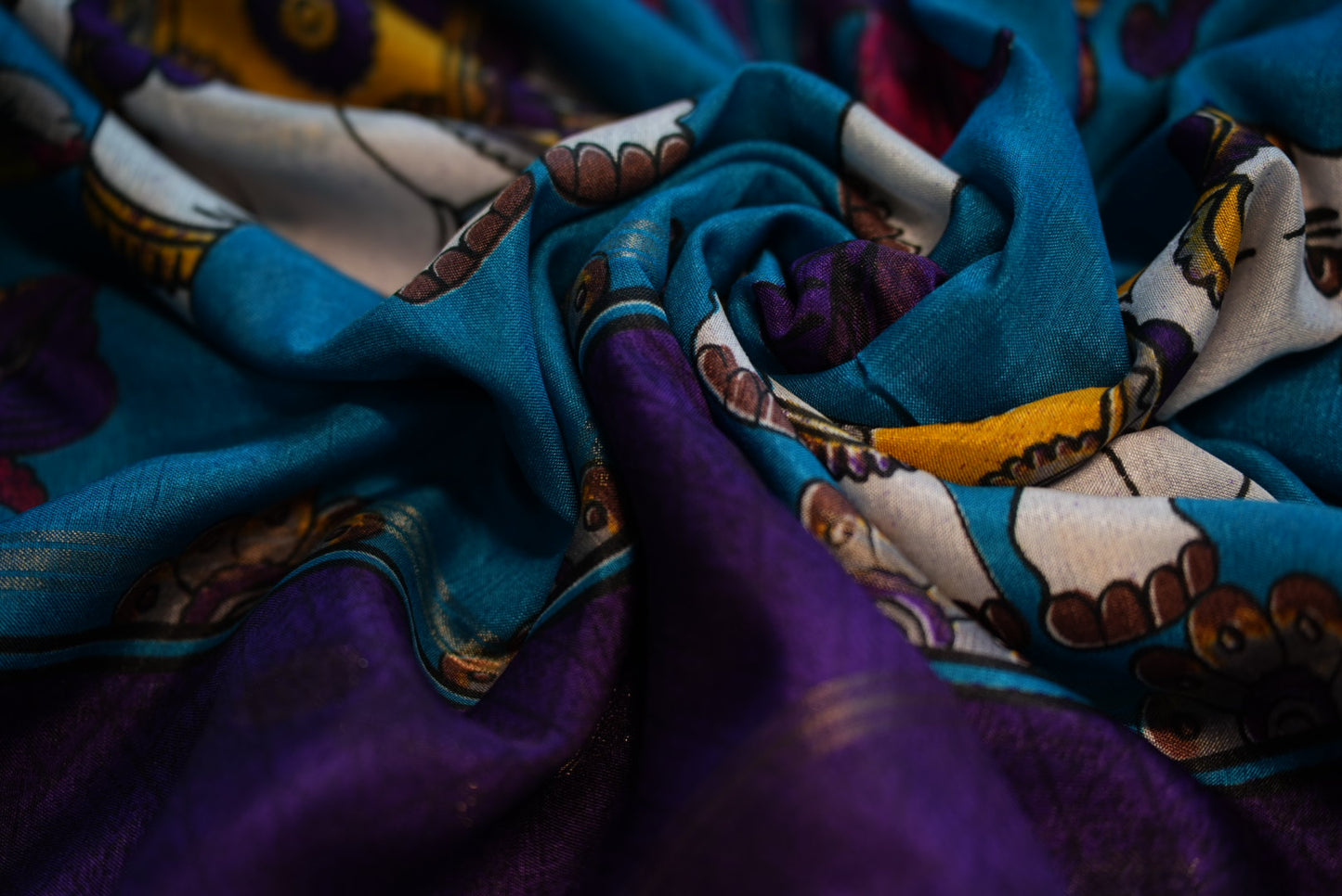 Gaja Dola Silk  Saree | SSDS185