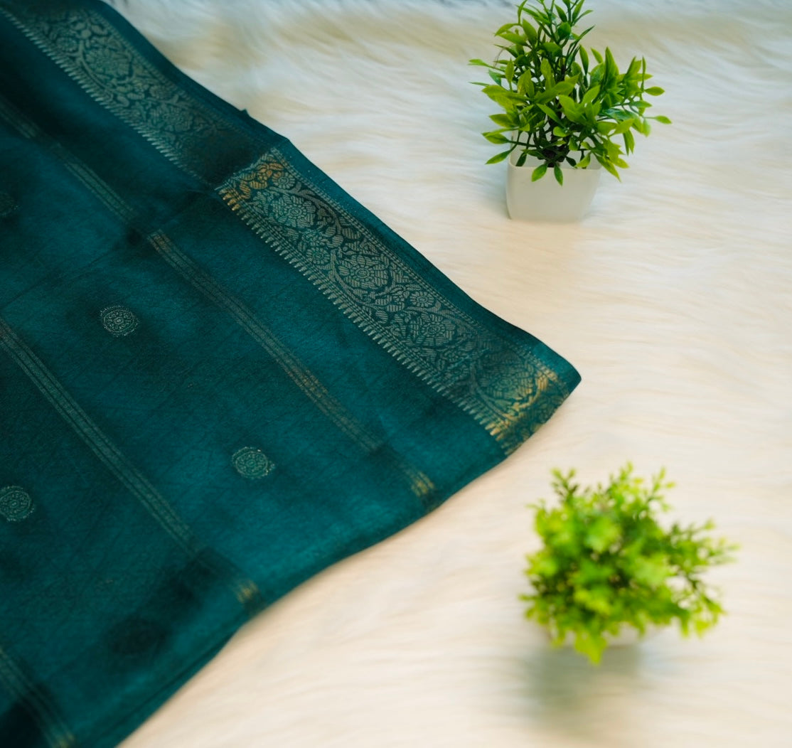 Gaja Dola Silk Saree | SSDS185