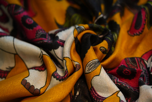 Gaja Dola Silk  Saree | SSDS185