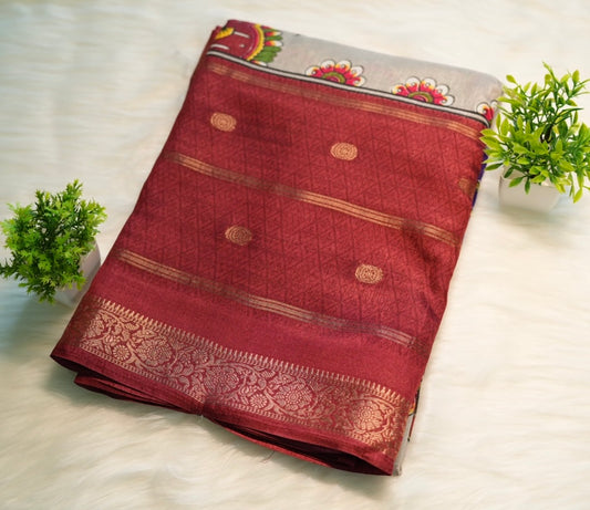 Gaja Dola Silk Saree | SSDS185