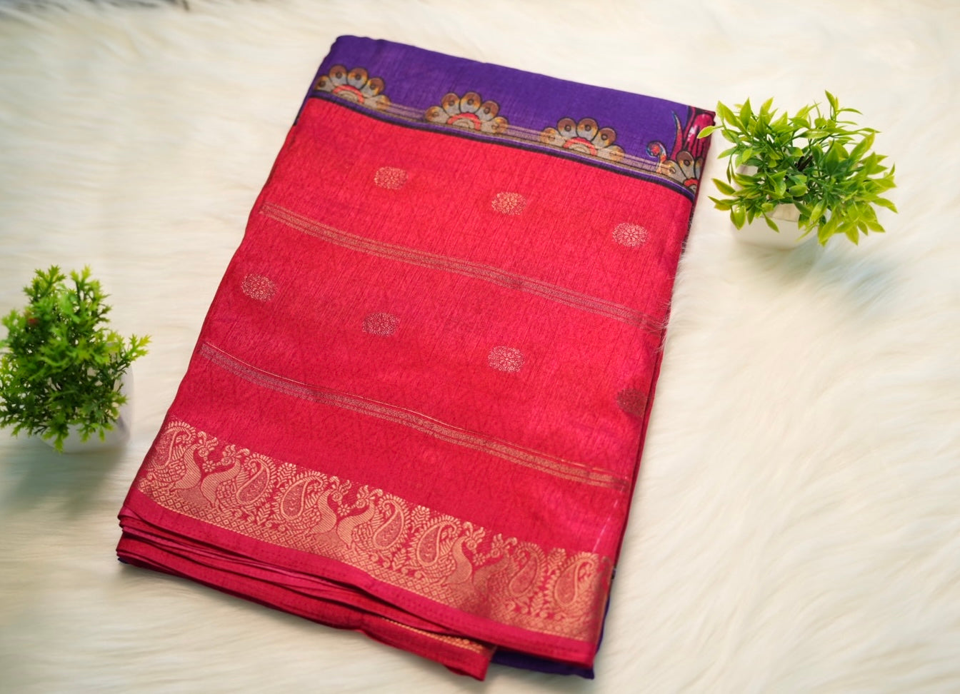 Gaja Dola Silk Saree | SSDS185