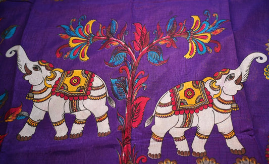 Gaja Dola Silk Saree | SSDS185
