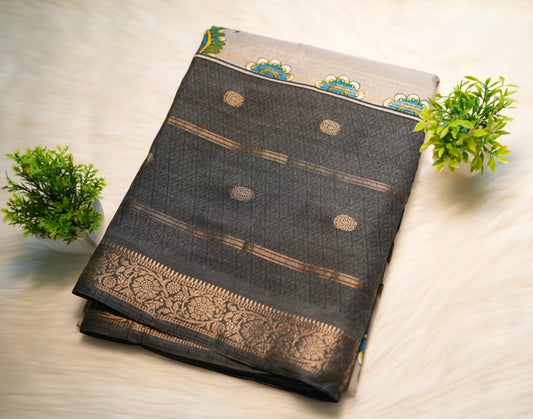 Gaja Dola Silk Saree | SSDS185