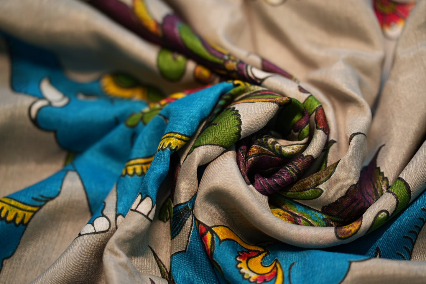Gaja Dola Silk Saree | SSDS185