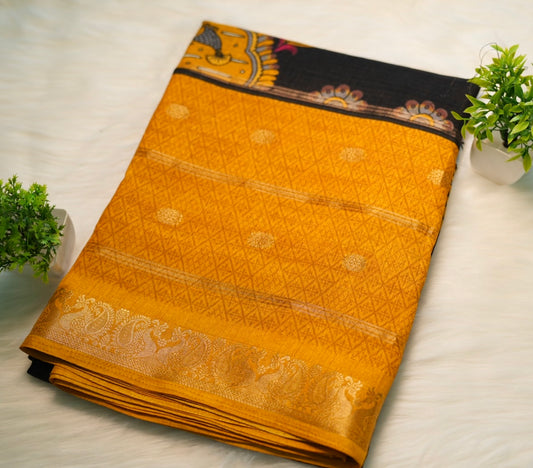 Gaja Dola Silk  Saree | SSDS185