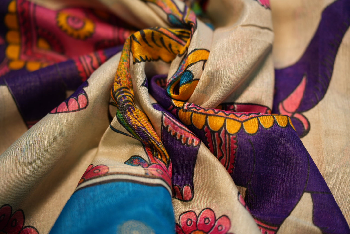 Gaja Dola Silk Saree | SSDS185