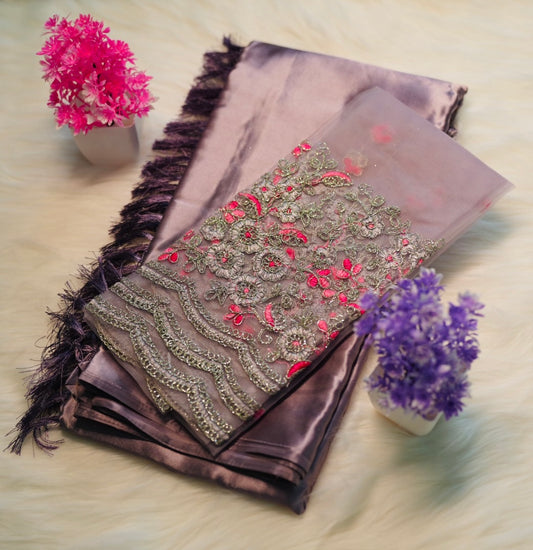 Party Wear Silk Saree | SSPS186