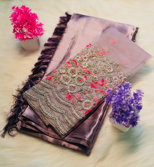 Party Wear Silk Saree | SSPS186