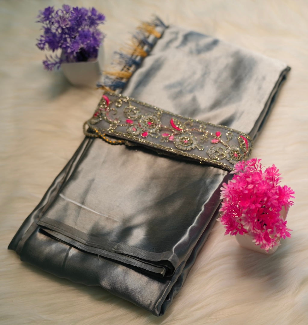 Party Wear Silk Saree | SSPS186