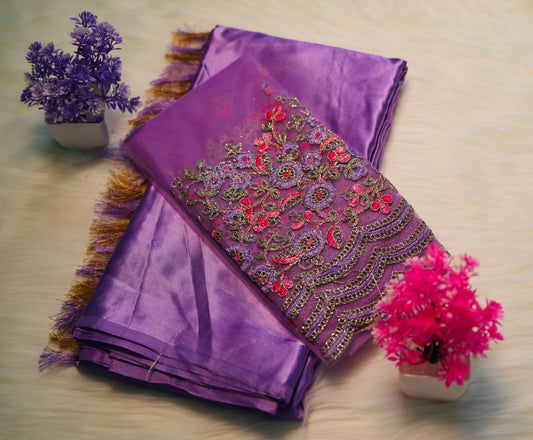 Party Wear Silk Saree | SSPS186