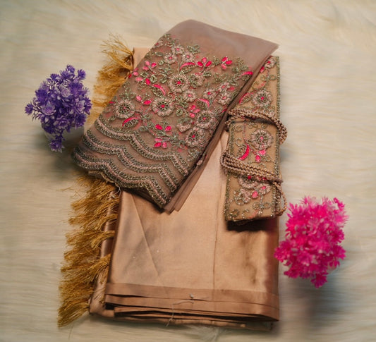 Party Wear Silk Saree | SSPS186