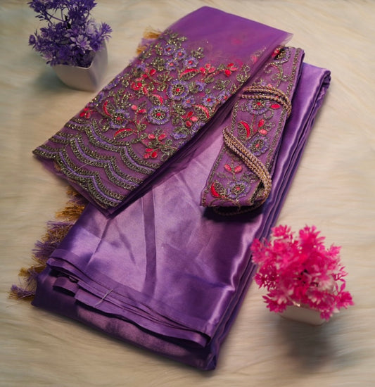 Party Wear Silk Saree | SSPS186