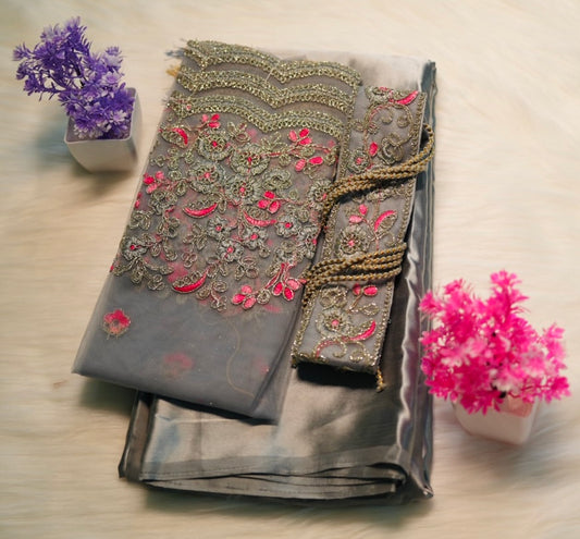 Party Wear Silk Saree | SSPS186
