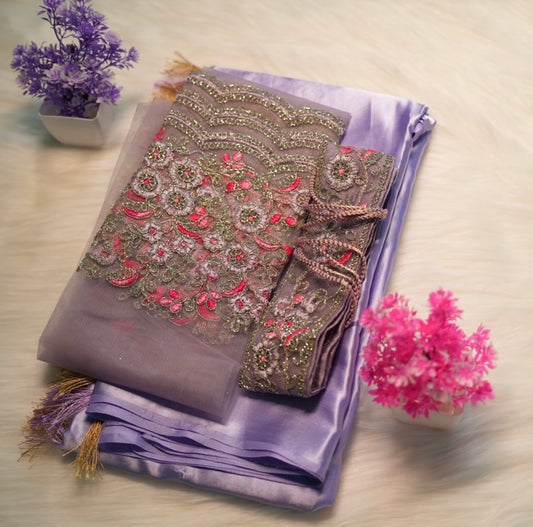 Party Wear Silk Saree | SSPS186