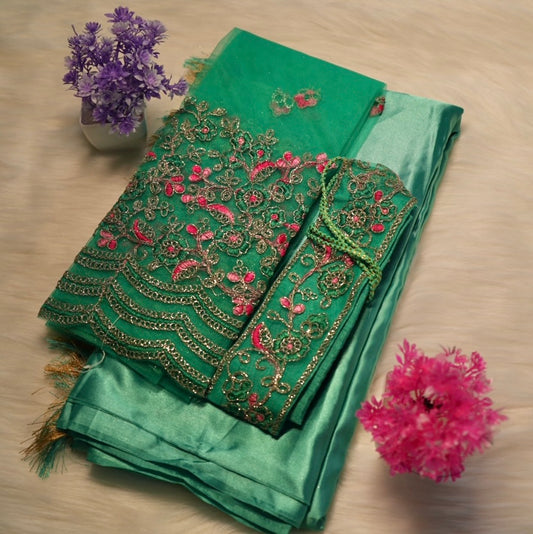 Party Wear Silk Saree | SSPS186