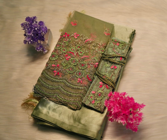 Party Wear Silk Saree | SSPS186