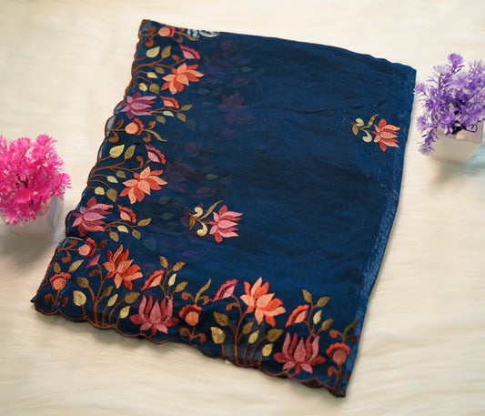 Fancy Floral Saree | SSFS188