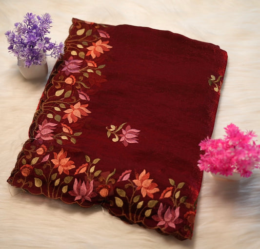 Fancy Floral Saree | SSFS188