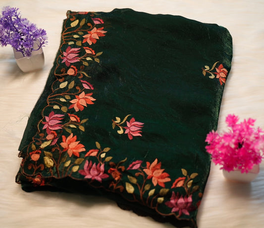 Fancy Floral Saree | SSFS188