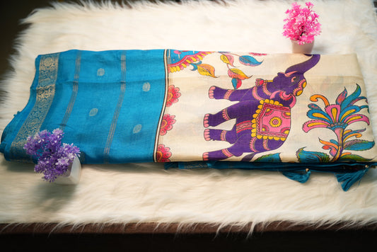 Gaja Dola Silk Saree | SSDS185