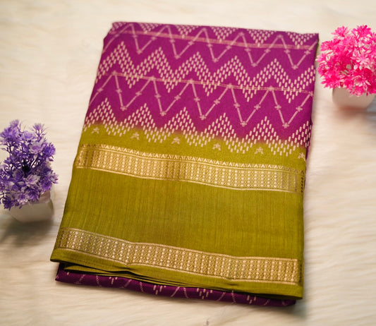 Mysore Silk Saree | SSMS191