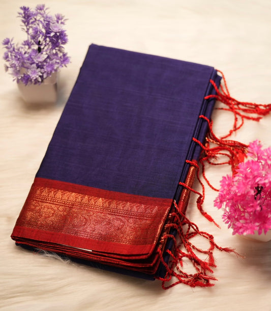 Rich Temple Cotton Saree | SSTS192