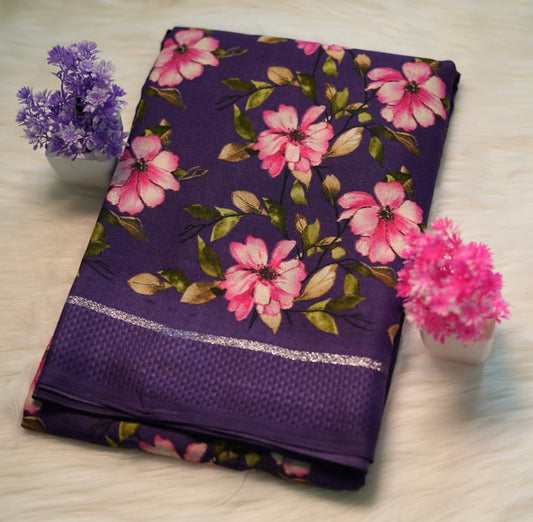 Semi Mysore Silk Saree | SSMS193