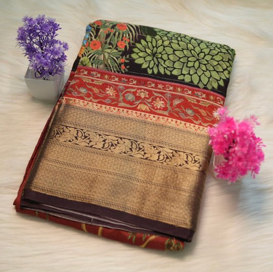 Viscose Silk Saree | SSMS194