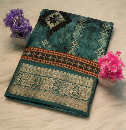 Viscose Silk Saree | SSMS194