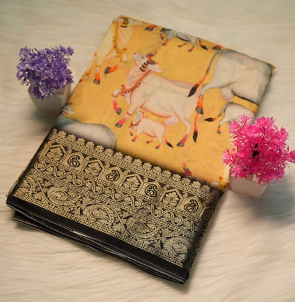 Viscose Silk Saree | SSMS194
