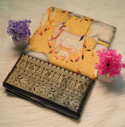 Viscose Silk Saree | SSMS194
