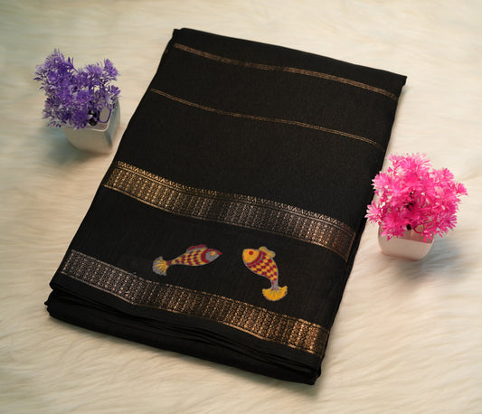 Fancy Fish Saree | SSFS205