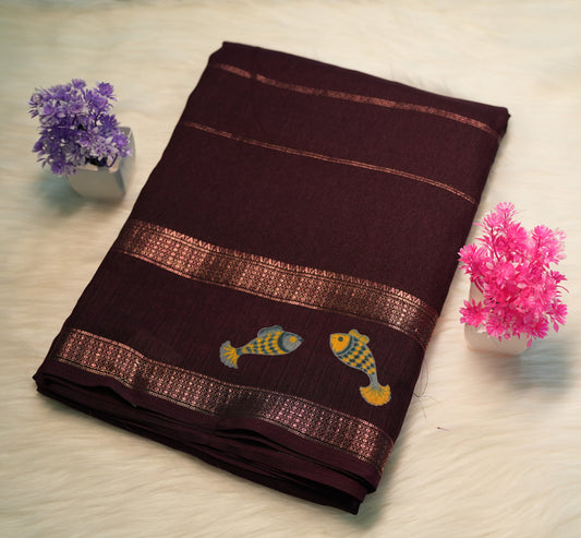 Fancy Fish Saree | SSFS205
