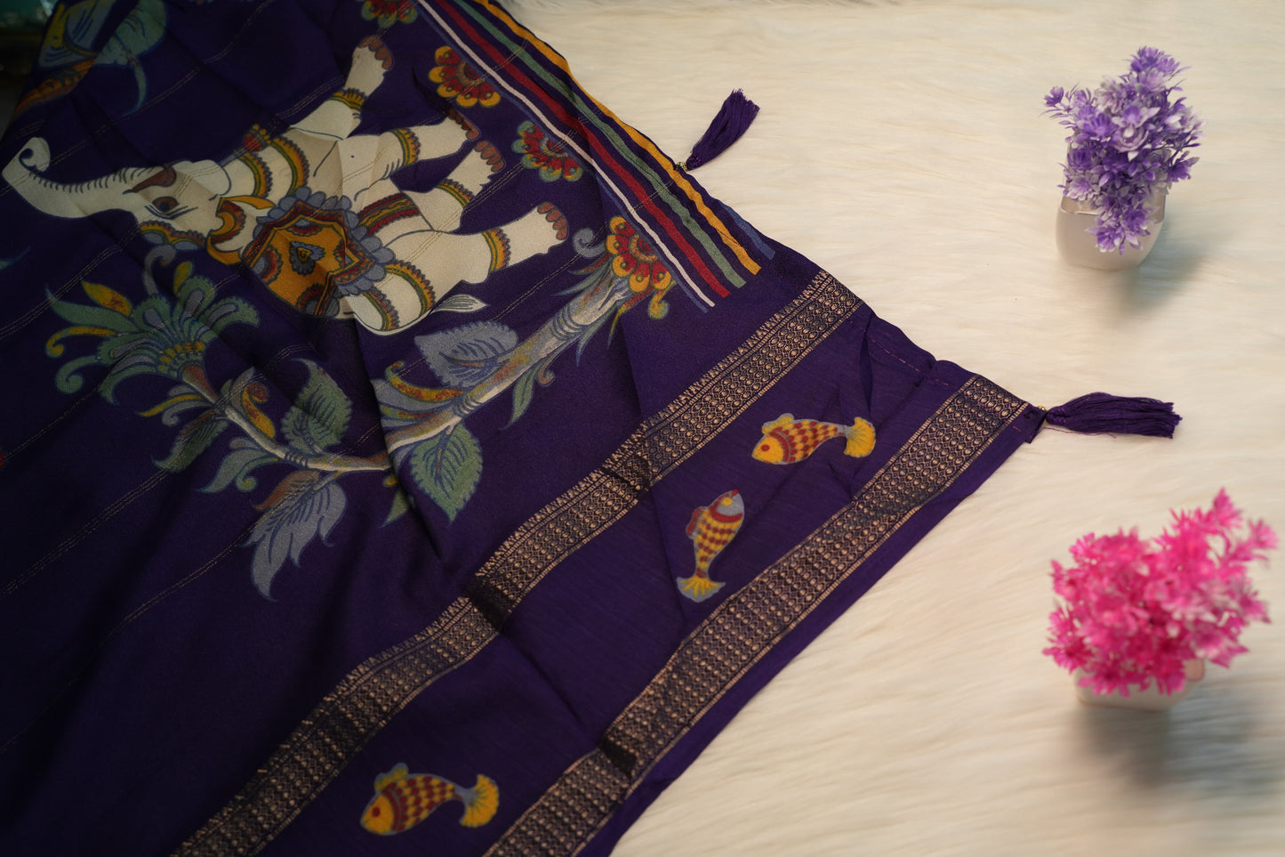 Fancy Fish Saree | SSFS205