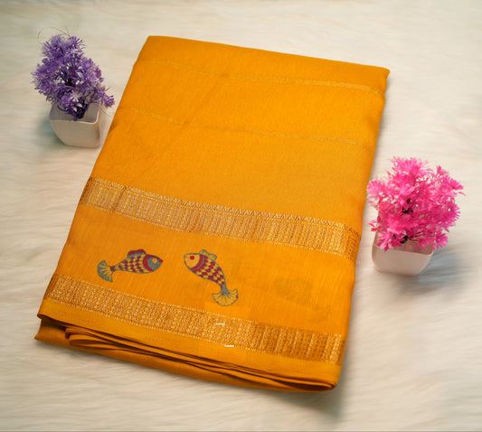 Fancy Fish Saree | SSFS205