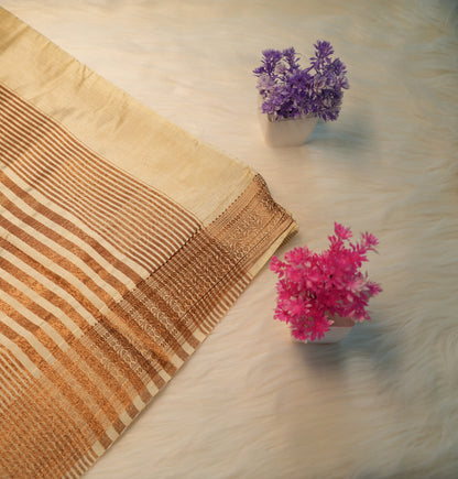Tussar Silk Saree | SSTS199