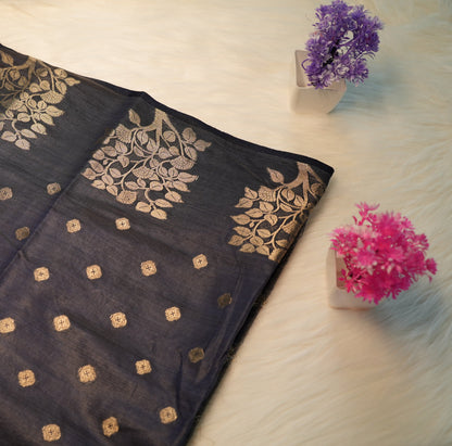 Tussar Silk Saree | SSTS198