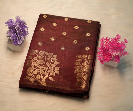 Tussar Silk Saree | SSTS198