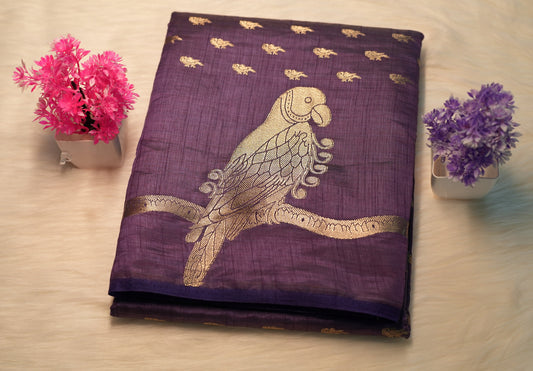 Tussar Silk Saree | SSTS197