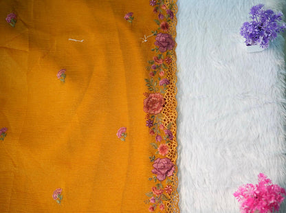Gold Crush Saree | SSCS180